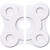 Ekena Millwork Axel Ceiling Medallion - Primed Polyurethaneurethane - CMP24LA2-05000