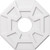 Ekena Millwork Axel Ceiling Medallion - Primed Polyurethaneurethane - CMP24LG-07000