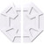 Ekena Millwork Axel Ceiling Medallion - Primed Polyurethaneurethane - CMP24LG2-01000
