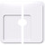 Ekena Millwork Axel Ceiling Medallion - Primed Polyurethaneurethane - CMP24LN2-04000