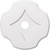 Ekena Millwork Axel Ceiling Medallion - Primed Polyurethaneurethane - CMP24PL-04000