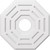 Ekena Millwork Axel Ceiling Medallion - Primed Polyurethaneurethane - CMP24WN-06000