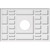 Ekena Millwork Axel Ceiling Medallion - Primed Polyurethaneurethane - CMP24X16BX-05000