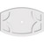 Ekena Millwork Axel Ceiling Medallion - Primed Polyurethaneurethane - CMP24X16KY-01000