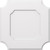 Ekena Millwork Axel Ceiling Medallion - Primed Polyurethaneurethane - CMP26LE