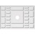 Ekena Millwork Axel Ceiling Medallion - Primed Polyurethaneurethane - CMP26X17BX-03000