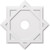 Ekena Millwork Axel Ceiling Medallion - Primed Polyurethaneurethane - CMP28AL-05000