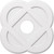 Ekena Millwork Axel Ceiling Medallion - Primed Polyurethaneurethane - CMP28CE-07000
