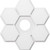 Ekena Millwork Axel Ceiling Medallion - Primed Polyurethaneurethane - CMP28DY-06000
