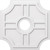 Ekena Millwork Axel Ceiling Medallion - Primed Polyurethaneurethane - CMP28HS-06000