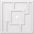 Ekena Millwork Axel Ceiling Medallion - Primed Polyurethaneurethane - CMP28KX-02000