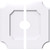 Ekena Millwork Axel Ceiling Medallion - Primed Polyurethaneurethane - CMP28LE2-05000
