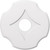 Ekena Millwork Axel Ceiling Medallion - Primed Polyurethaneurethane - CMP28PL-07000