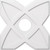 Ekena Millwork Axel Ceiling Medallion - Primed Polyurethaneurethane - CMP28TS-07000