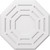 Ekena Millwork Axel Ceiling Medallion - Primed Polyurethaneurethane - CMP28WN