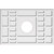 Ekena Millwork Axel Ceiling Medallion - Primed Polyurethaneurethane - CMP28X18BX-06000