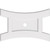 Ekena Millwork Axel Ceiling Medallion - Primed Polyurethaneurethane - CMP28X18HN-02000
