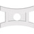 Ekena Millwork Axel Ceiling Medallion - Primed Polyurethaneurethane - CMP28X18HN-06000