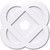 Ekena Millwork Axel Ceiling Medallion - Primed Polyurethaneurethane - CMP30CE-06000