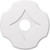 Ekena Millwork Axel Ceiling Medallion - Primed Polyurethaneurethane - CMP30PL-07000