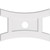 Ekena Millwork Axel Ceiling Medallion - Primed Polyurethaneurethane - CMP30X20HN-04000