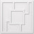 Ekena Millwork Axel Ceiling Medallion - Primed Polyurethaneurethane - CMP32KX