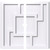 Ekena Millwork Axel Ceiling Medallion - Primed Polyurethaneurethane - CMP32KX2-02000