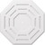 Ekena Millwork Axel Ceiling Medallion - Primed Polyurethaneurethane - CMP32WN-01000