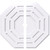 Ekena Millwork Axel Ceiling Medallion - Primed Polyurethaneurethane - CMP32WN2-02000