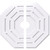 Ekena Millwork Axel Ceiling Medallion - Primed Polyurethaneurethane - CMP32WN2-05000
