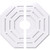 Ekena Millwork Axel Ceiling Medallion - Primed Polyurethaneurethane - CMP32WN2-06000
