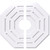 Ekena Millwork Axel Ceiling Medallion - Primed Polyurethaneurethane - CMP32WN2-07000