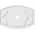 Ekena Millwork Axel Ceiling Medallion - Primed Polyurethaneurethane - CMP32X21KY-03000