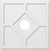 Ekena Millwork Axel Ceiling Medallion - Primed Polyurethaneurethane - CMP34EY-07000