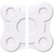 Ekena Millwork Axel Ceiling Medallion - Primed Polyurethaneurethane - CMP34LA2-01000