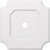 Ekena Millwork Axel Ceiling Medallion - Primed Polyurethaneurethane - CMP34LE-04000