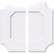 Ekena Millwork Axel Ceiling Medallion - Primed Polyurethaneurethane - CMP34LE2-01000