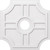 Ekena Millwork Axel Ceiling Medallion - Primed Polyurethaneurethane - CMP36HS-07000