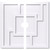 Ekena Millwork Axel Ceiling Medallion - Primed Polyurethaneurethane - CMP36KX2-04000