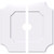 Ekena Millwork Axel Ceiling Medallion - Primed Polyurethaneurethane - CMP36LE2-05000