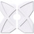 Ekena Millwork Axel Ceiling Medallion - Primed Polyurethaneurethane - CMP36TS2-07000