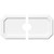 Ekena Millwork Axel Ceiling Medallion - Primed Polyurethaneurethane - CMP36X18ED2-05000