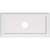 Ekena Millwork Axel Ceiling Medallion - Primed Polyurethaneurethane - CMP36X18RE-05000