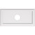 Ekena Millwork Axel Ceiling Medallion - Primed Polyurethaneurethane - CMP36X18RE-06000