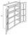 JSI Cabinetry Trenton Slab Kitchen Cabinet - GW3642B-VTS