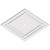 Ekena Millwork Axel Ceiling Medallion - Primed Polyurethaneurethane - CMP36X24DD-01000
