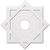 Ekena Millwork Axel Ceiling Medallion - Primed Polyurethaneurethane - CMP38AL-07000