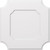 Ekena Millwork Axel Ceiling Medallion - Primed Polyurethaneurethane - CMP38LE