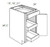 JSI Cabinetry Trenton Slab Kitchen Cabinet - B21SCRT-VTS