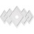 Ekena Millwork Axel Ceiling Medallion - Primed Polyurethaneurethane - CMP38X25ZE-04000